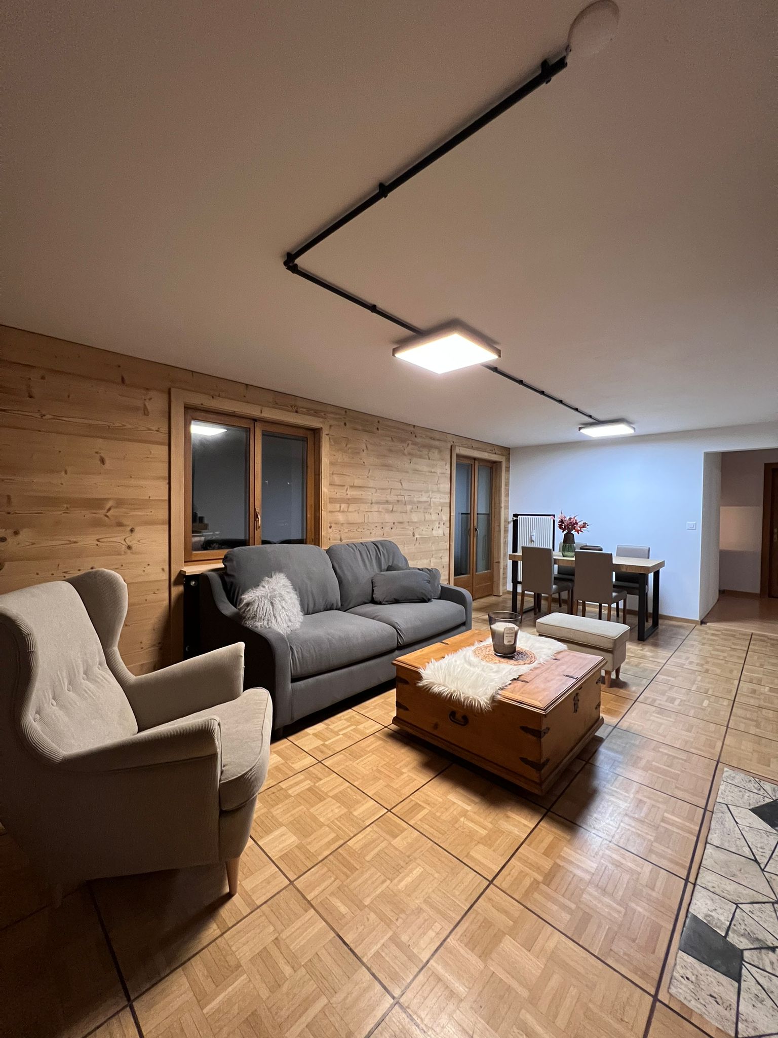 Verbier, salon - Après