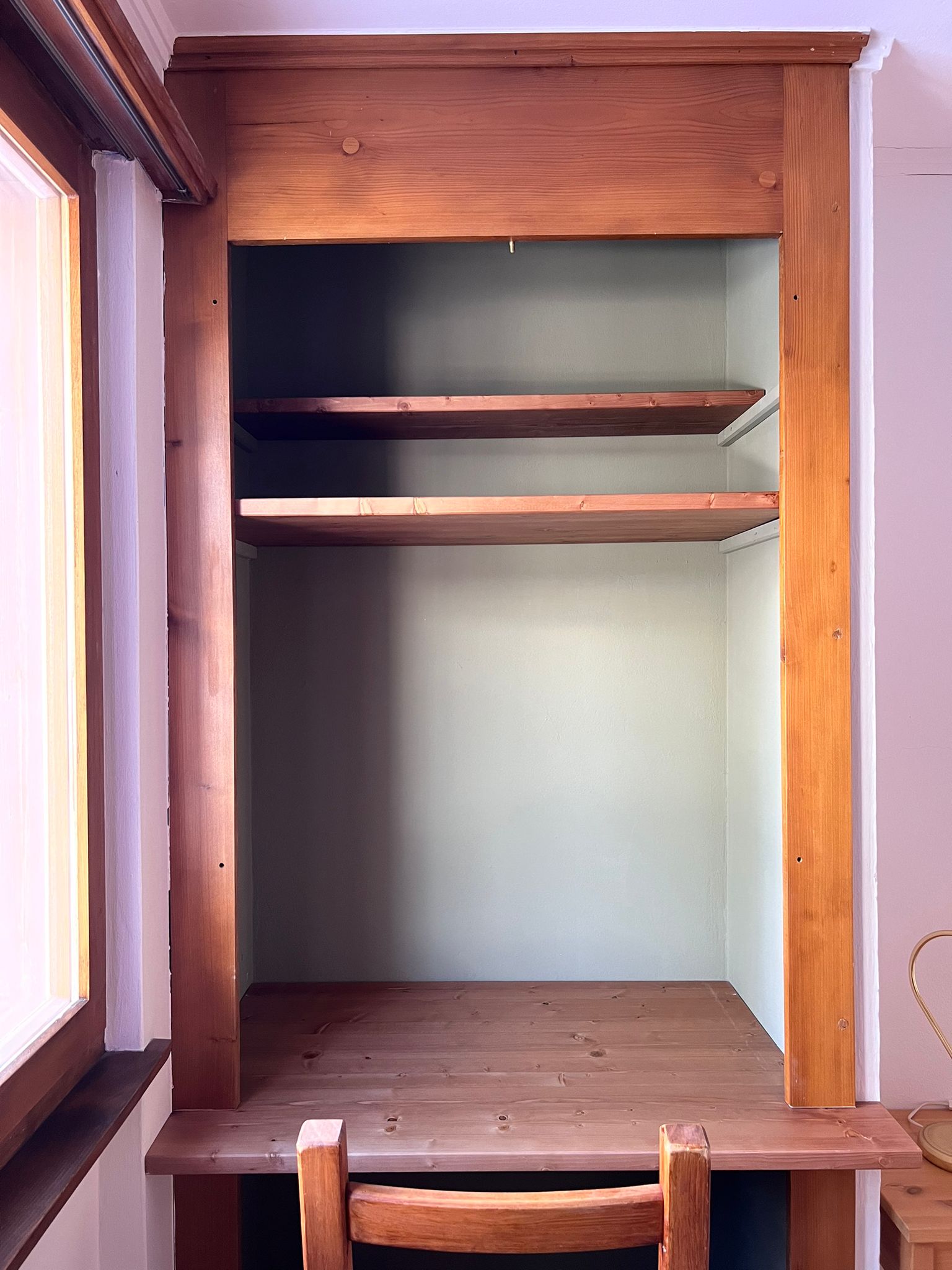 Verbier, armoire - Après