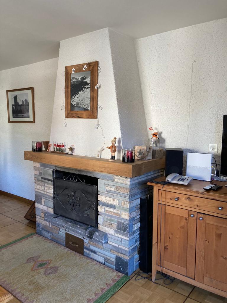 Verbier, cheminée - Avant