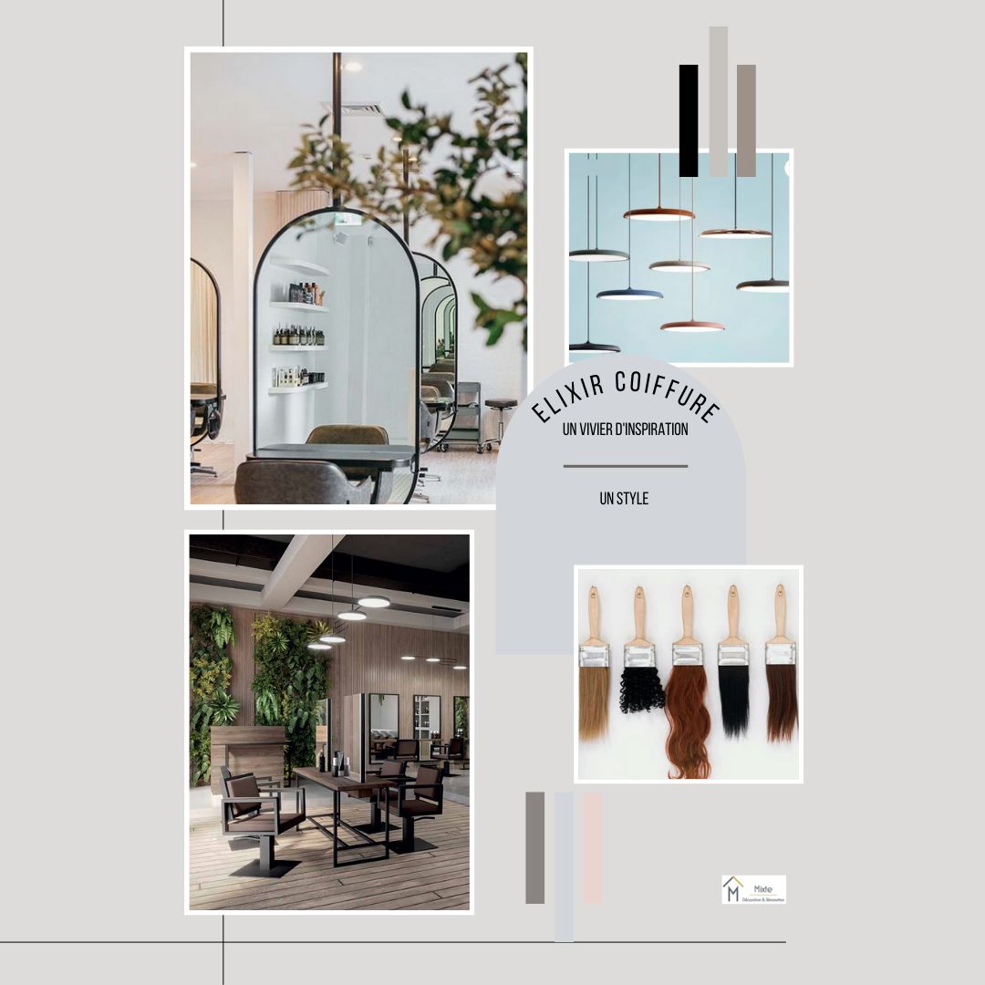 Homestaging Salon de coiffure